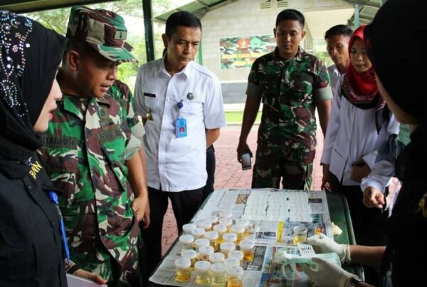 KEGIATAN DISEMINASI INFORMASI MELALUI INSERT KONTEN P4GN PADA PERSONIL PUSLATPUR KODIKLATAD OKU TIMUR