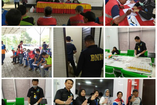 Giat Deteksi Dini Pemeriksaan / Cek Urine Di Lingkungan Perusahaan PT. Pertamina Patra Niaga TBBM, Baturaja