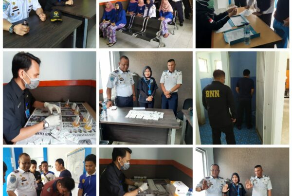 KEGIATAN TEST URINE NARKOBA DI KEMENHUB SATUAN PELAYANAN TERMINAL TIPE A BATU KUNING OKU