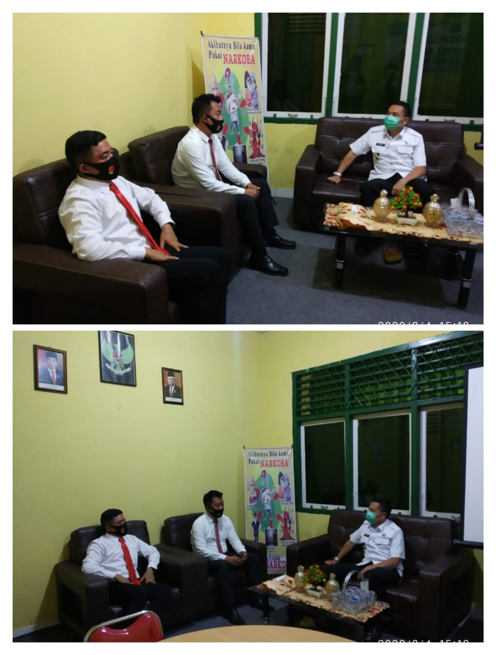 KOORDINASI DAN KONSULTASI REHABILITASI BNNK OKU TIMUR DENGAN KAPOLRES OKU SELATAN KOORDINASI DAN KONSULTASI REHABILITASI BNNK OKU TIMUR DENGAN KAPOLRES OKU SELATAN
