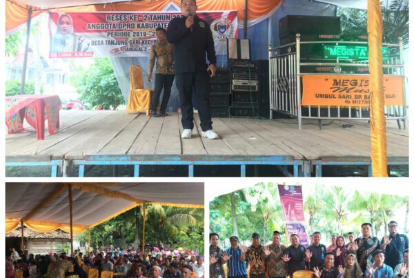 Sosilalisasi Bahaya Penyalagunaan Narkoba Terhadap Masyarakat Pada Reses ke-2 Anggota DPRD Kabupaten OKU Timur Periode 2019-2024 Dapil V