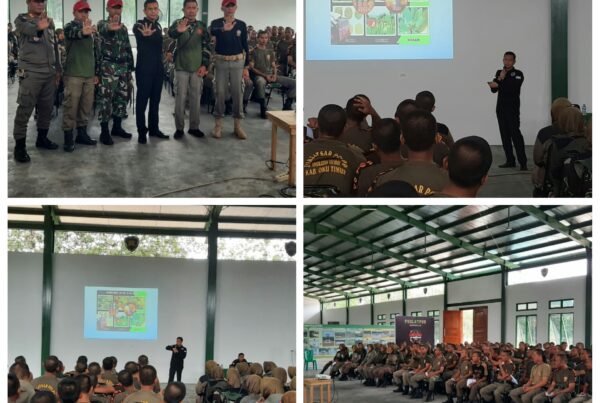 BNNK OKU TIMUR BERI PEMBEKALAN SOSIALISASI PENCEGAHAN DAN PENAGULANGGAN NARKOBA PADA SISWA DIKSAR ANGKATAN VII SAT POL PP PEMDA OKUT TAHUN 2020