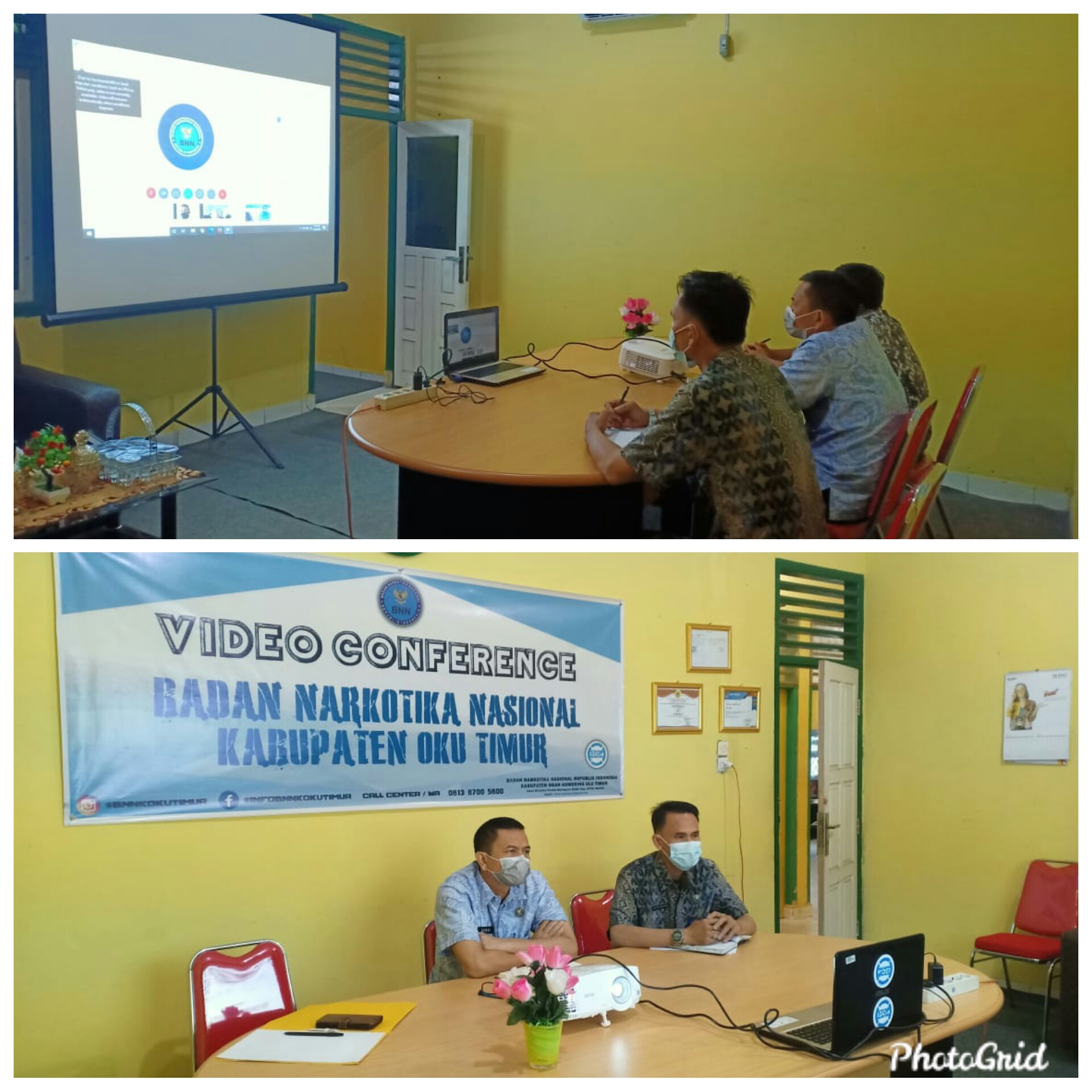 VIDEO CONFERENCE RAPAT RENCANA KERJA PRIORITAS NASIONAL PENINGKATAN KEMAMPUAN BAGI AGEN PEMULIHAN BERSAMA DIREKTUR PASCA REHABILITASI BNN-RI VIDEO CONFERENCE RAPAT RENCANA KERJA PRIORITAS NASIONAL PENINGKATAN KEMAMPUAN BAGI AGEN PEMULIHAN BERSAMA DIREKTUR PASCA REHABILITASI BNN-RI