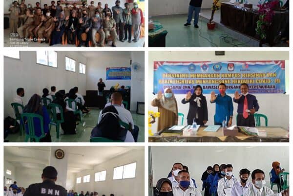 BNNK MELAKSANAKAN SOSIALISASI DALAM UNDANGAN ORIENTASI PERKENALAN MAHASISWA BARU DAN PENANDATANGAN SINERGI KAMPUS BERSINAR DI STSIP BINA MARTA