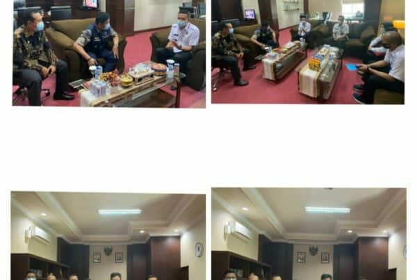 Audiensi BNNK OKU Timur dengan Bupati OKU Timur terpilih 2021-2024