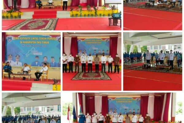 Sosialisasi P4GN Pada Acara Temu Aspiratif Lintas Tokoh Pemuda Se Kabupaten OKU Timur