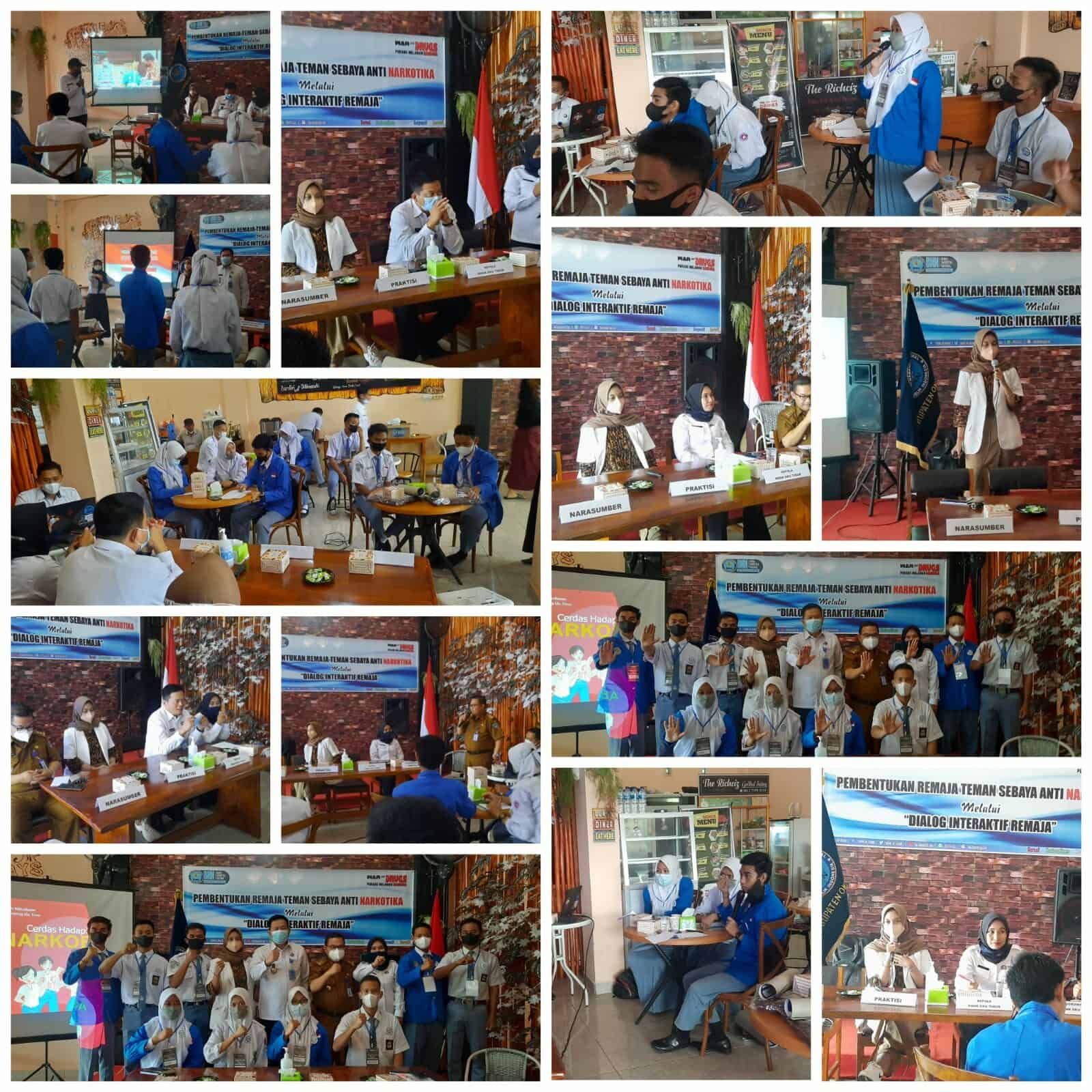 Pembentukan Remaja Teman Sebaya Anti Narkotika (Dialog Interaktif Remaja) Pembentukan Remaja Teman Sebaya Anti Narkotika (Dialog Interaktif Remaja)