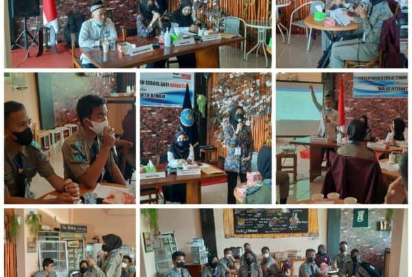 Kegiatan Pembentukan Remaja Teman Sebaya Anti Narkotika Pertemuan Keenam