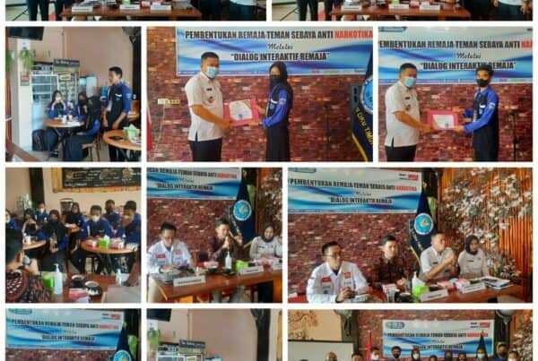 Pembentukan Remaja Teman Sebaya Anti Narkotika Pertemuan Kesepuluh