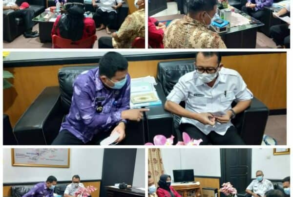 Koordinasi dan Audiensi dengan Kepala Dinas Pemberdayaan Masyarakat dan Desa Kabupaten OKU Timur