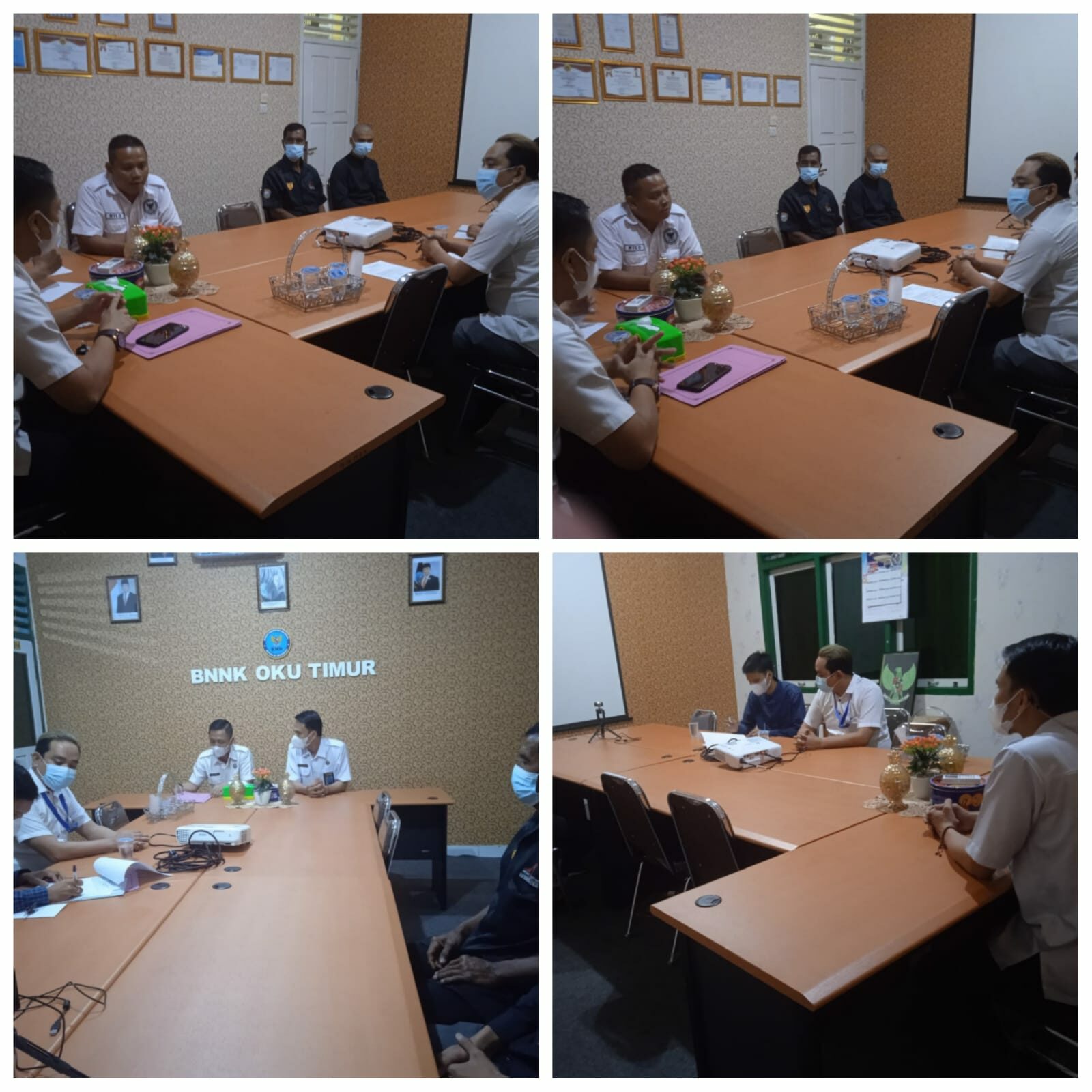 PENERIMAAN KLIEN PASCA REHABILITASI DI KANTOR BNNK OKU TIMUR PENERIMAAN KLIEN PASCA REHABILITASI DI KANTOR BNNK OKU TIMUR