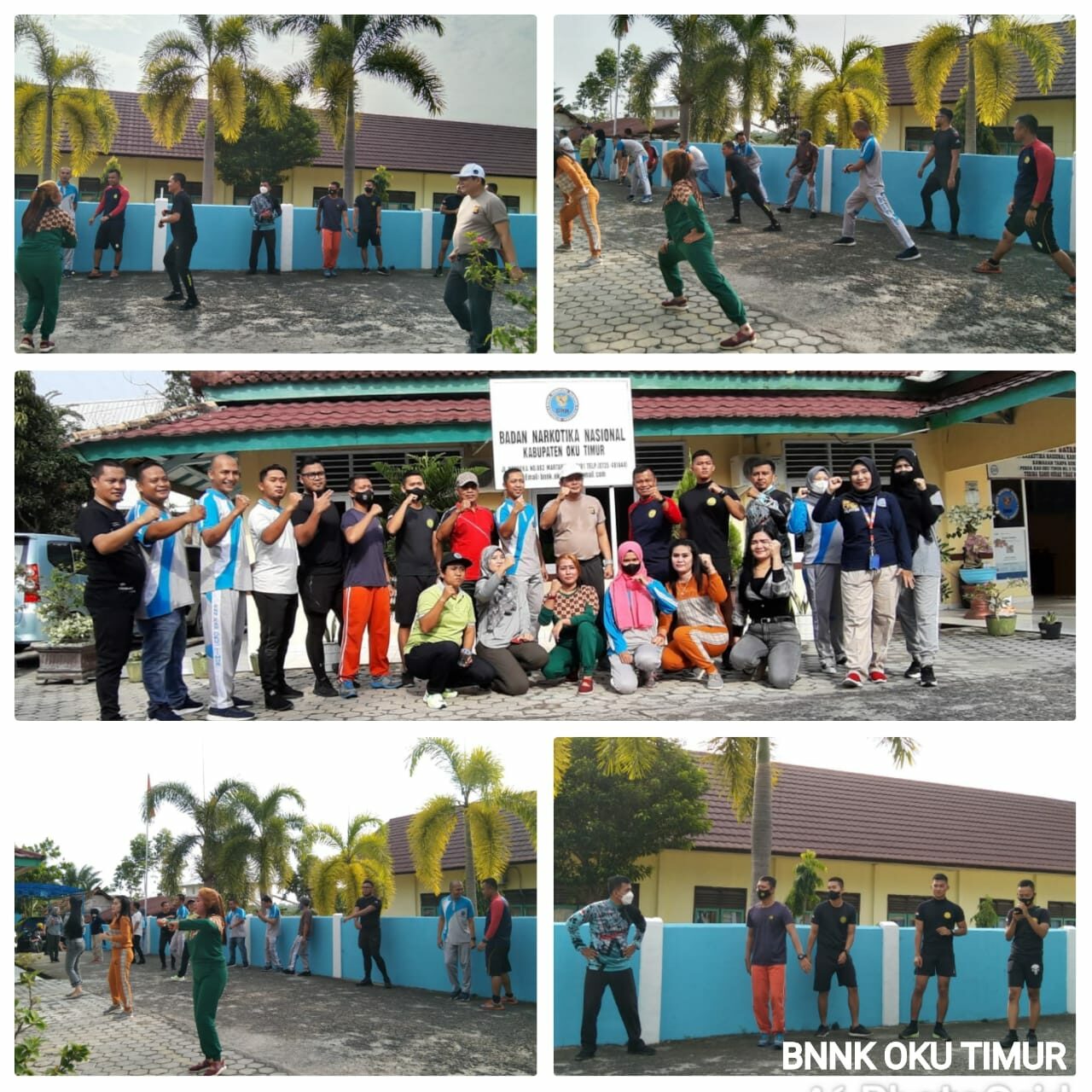 GIAT SENAM SEHAT BERSAMA BNNK OKU TIMUR DAN BASARNAS GIAT SENAM SEHAT BERSAMA BNNK OKU TIMUR DAN BASARNAS