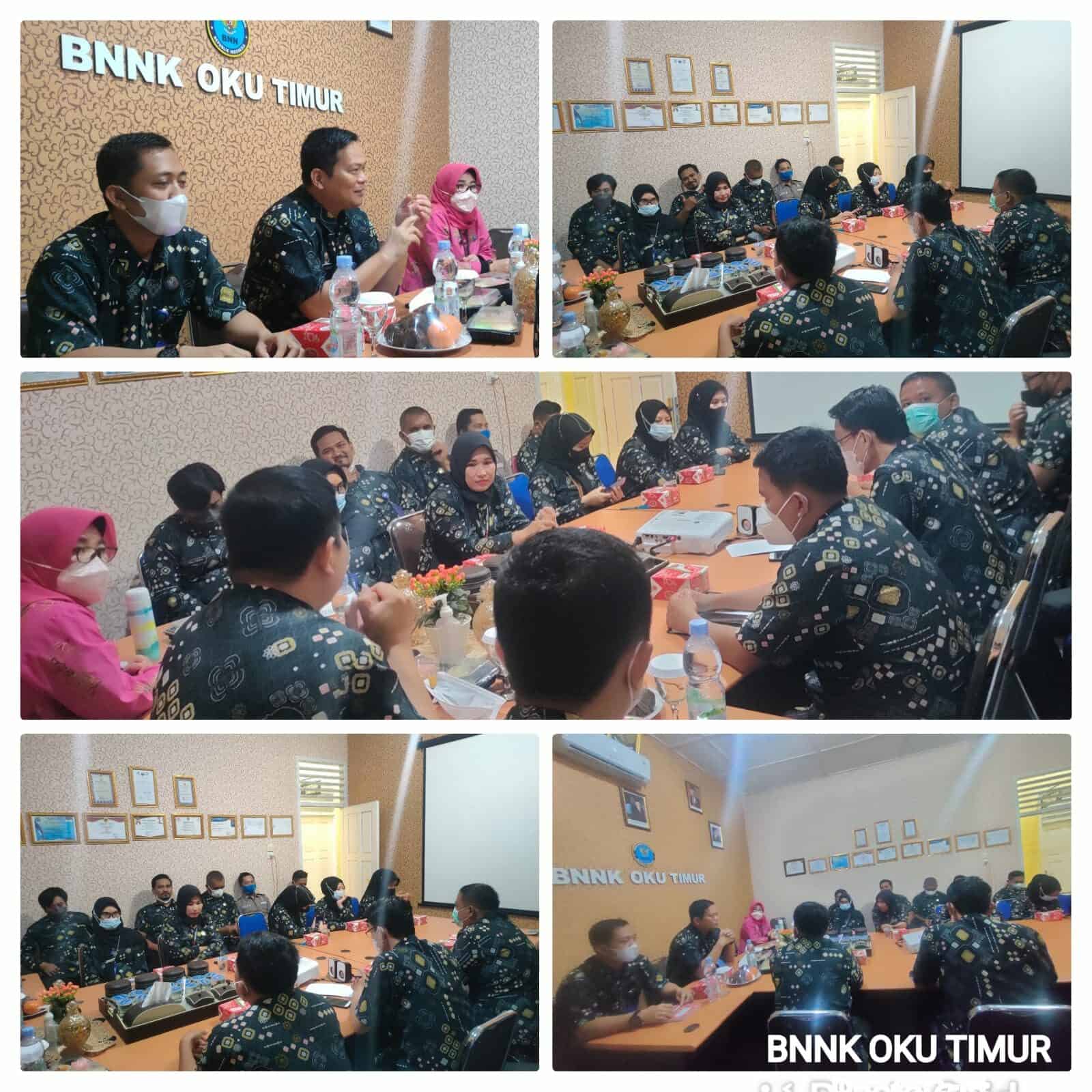 GIAT KUNJUNGAN KERJA KABAG UMUM BNNP SUMSEL KE BNNK OKU TIMUR GIAT KUNJUNGAN KERJA KABAG UMUM BNNP SUMSEL KE BNNK OKU TIMUR