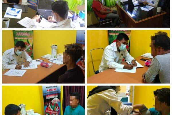 PENERIMAAN KLIEN LIMPAHAN DARI POLRES OKU TIMUR DI KLINIK PRATAMA BNN KABUPATEN OKU TIMUR PENERIMAAN KLIEN LIMPAHAN DARI POLRES OKU TIMUR DI KLINIK PRATAMA BNN KABUPATEN OKU TIMUR