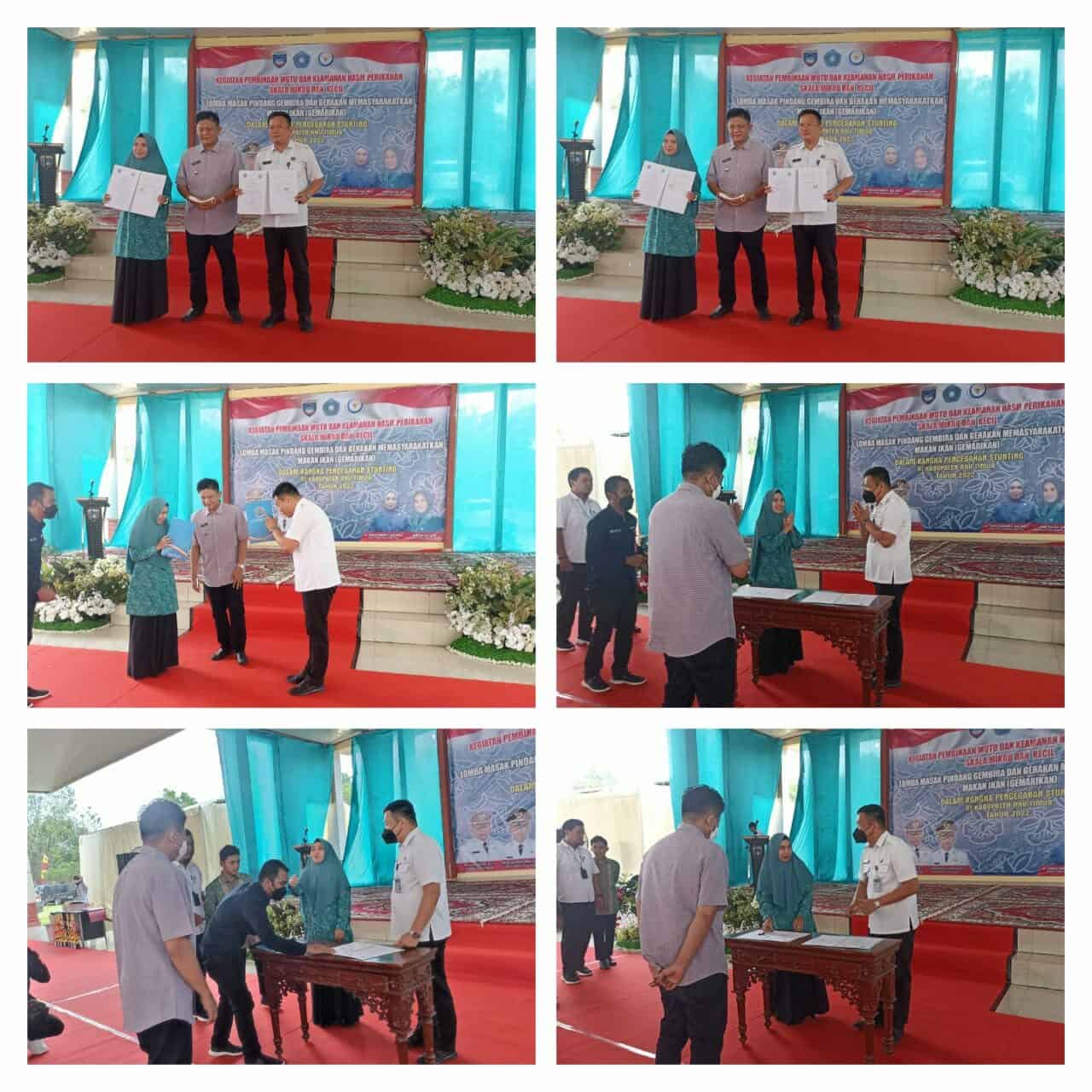 Kegiatan Penandatangan PKS Tim Penggerak TP PKK (Pemberdayaan dan Kesejahteraan Keluarga) dengan BNNK OKU Timur Kegiatan Penandatangan PKS Tim Penggerak TP PKK (Pemberdayaan dan Kesejahteraan Keluarga) dengan BNNK OKU Timur