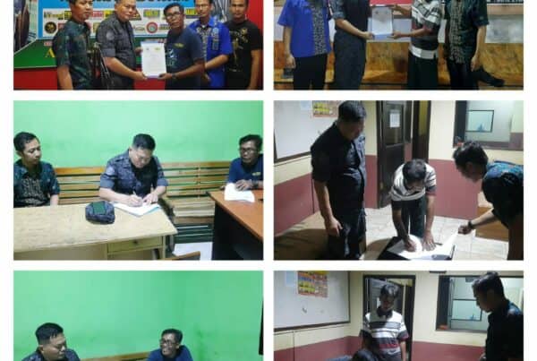 PENANDATANGANAN MOU DISEMINASI INFORMASI PLACEMENT RADIO LOKAL ANTARA BNNK OKU TIMUR DENGAN PT. RADIO SWARA MASPERO DAN RADIO DB FM 106,8M HZ
