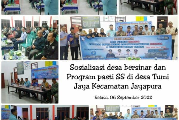 Sosialisasi Desa Bersinar dan Program Pasti SS (Pasien Rehabilitasi Sehat Sembuh) di Desa Bersinar Desa Tumijaya Sosialisasi Desa Bersinar dan Program Pasti SS (Pasien Rehabilitasi Sehat Sembuh) di Desa Bersinar Desa Tumijaya