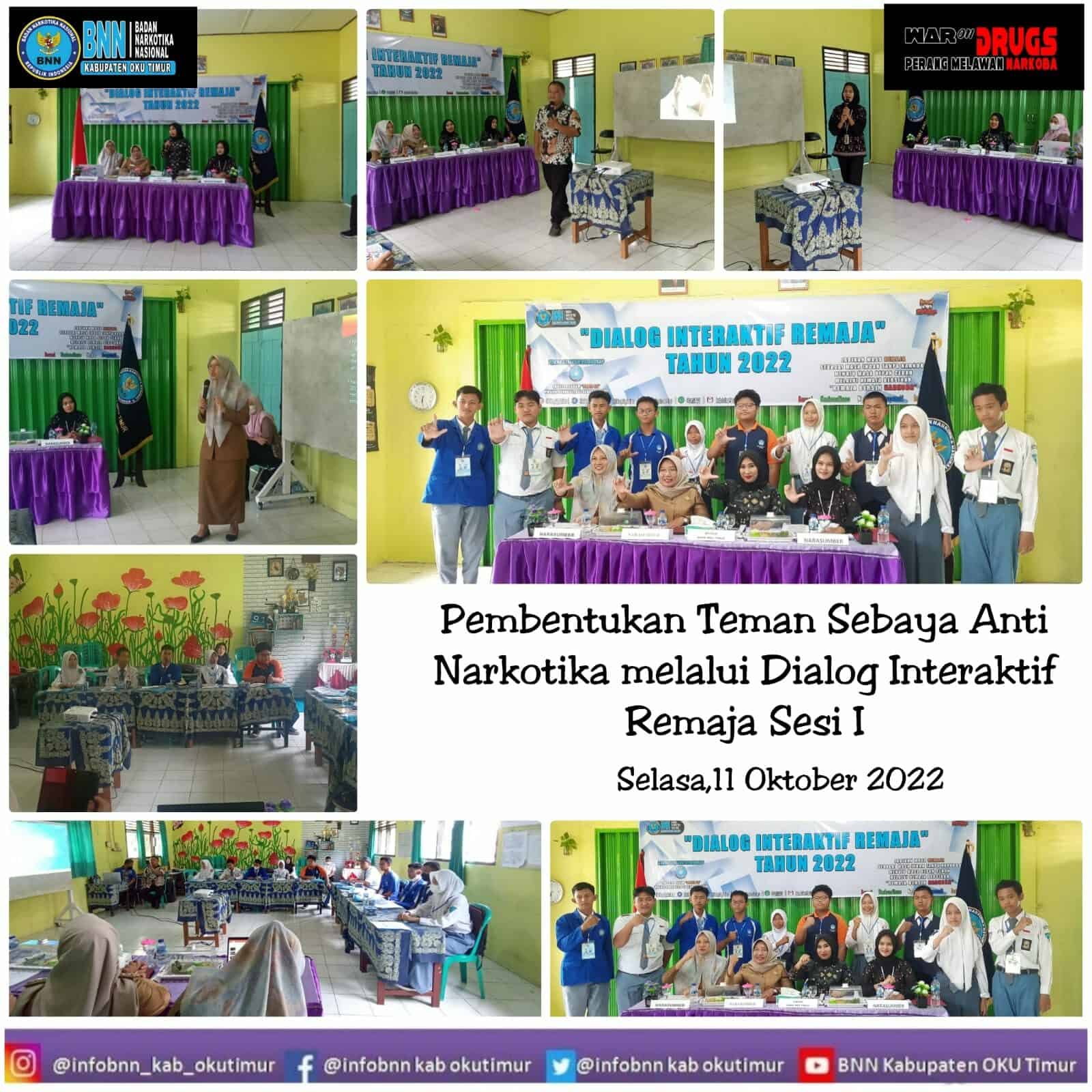 Pembentukan Teman Sebaya Anti Narkotika Melalui Dialog Interaktif Remaja Pembentukan Teman Sebaya Anti Narkotika Melalui Dialog Interaktif Remaja