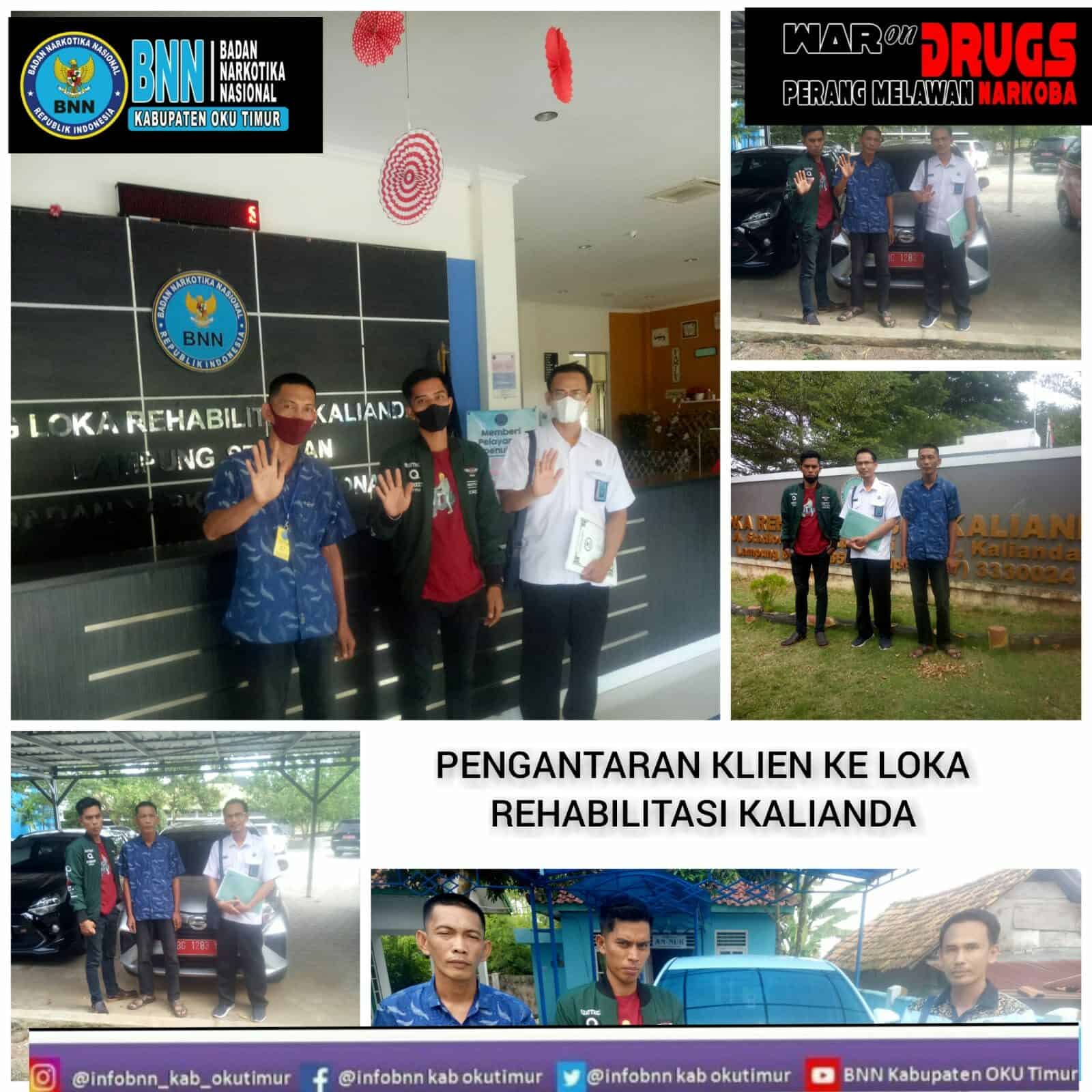 Pengantaran Calon Residen ke Loka Rehabilitasi Kalianda Pengantaran Calon Residen ke Loka Rehabilitasi Kalianda