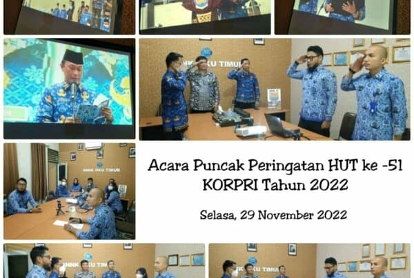 Puncak Peringatan HUT ke-51 KORPRI Tahun 2022