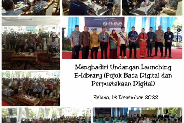 Launching E-Library (Pojok Baca Digital dan Perpustakaan Digital)