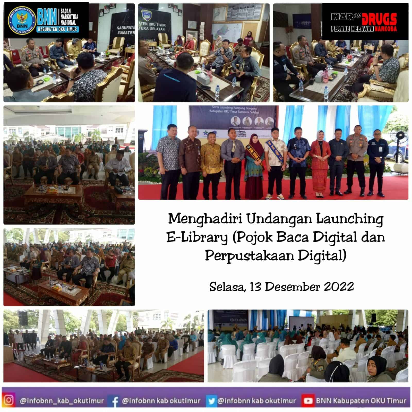 Launching E-Library (Pojok Baca Digital dan Perpustakaan Digital) Launching E-Library (Pojok Baca Digital dan Perpustakaan Digital)