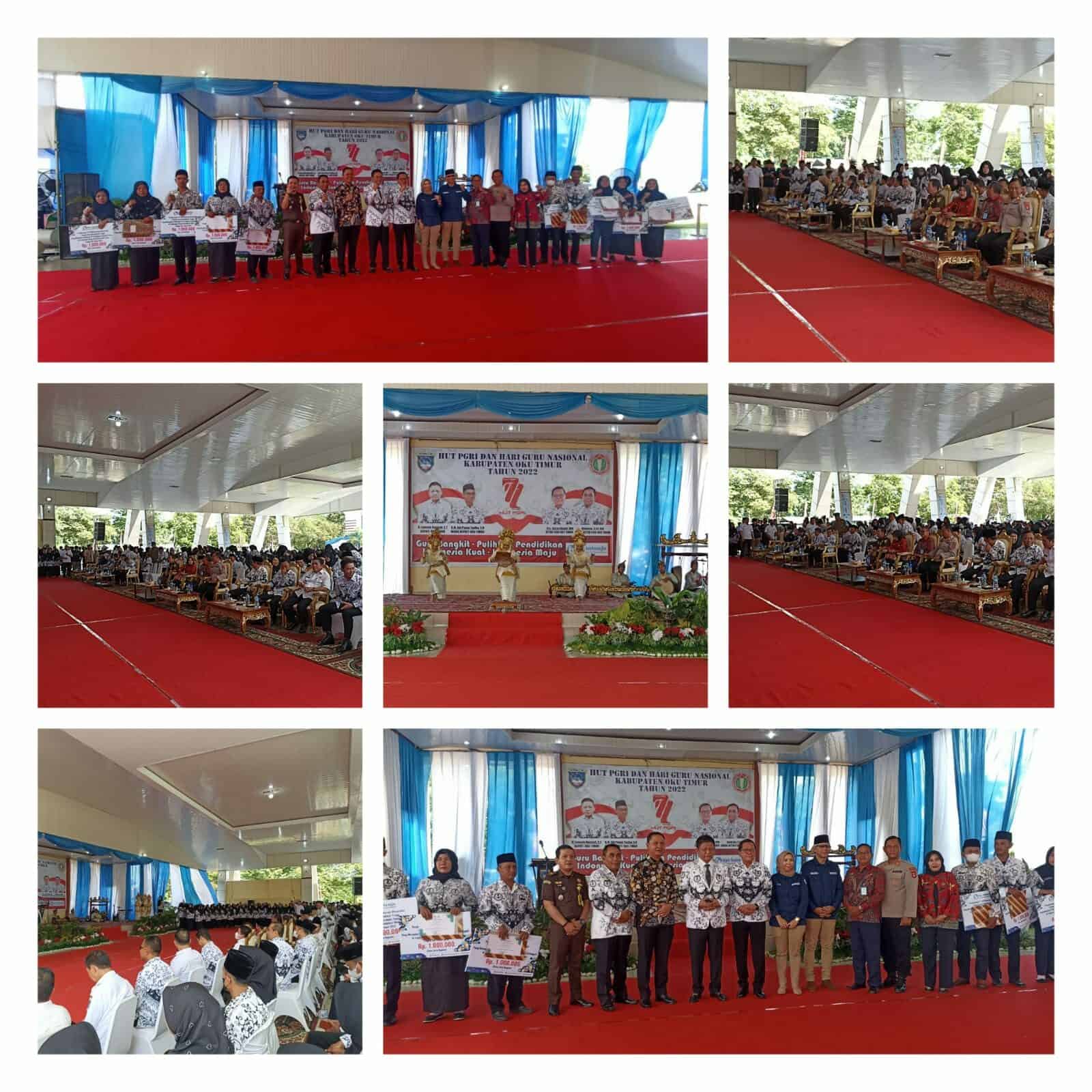 Puncak Peringatan HUT Ke 77 PGRI dan Hari Guru Nasional Tahun 2022 Puncak Peringatan HUT Ke 77 PGRI dan Hari Guru Nasional Tahun 2022