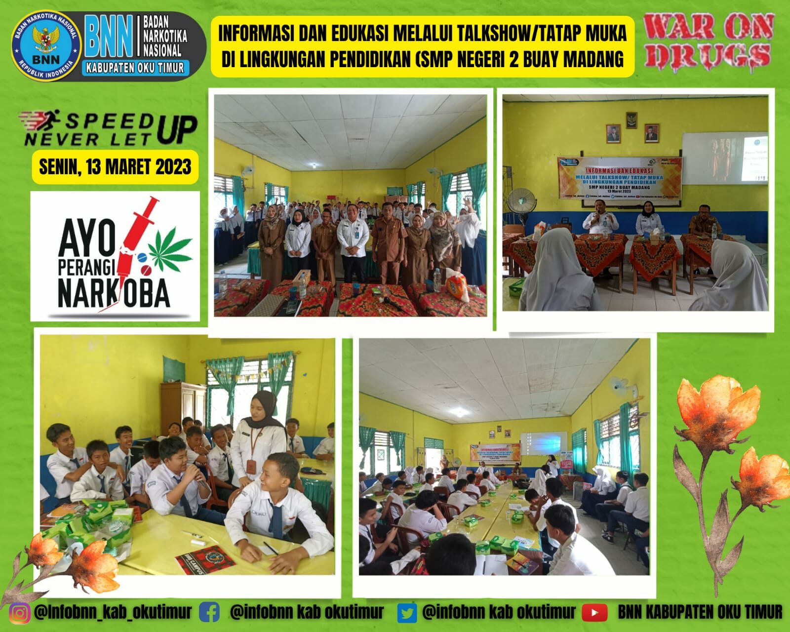 Kegiatan Informasi dan Edukasi Melalui Talkshow/Tatap Muka Bagi Pelajar Kegiatan Informasi dan Edukasi Melalui Talkshow/Tatap Muka Bagi Pelajar