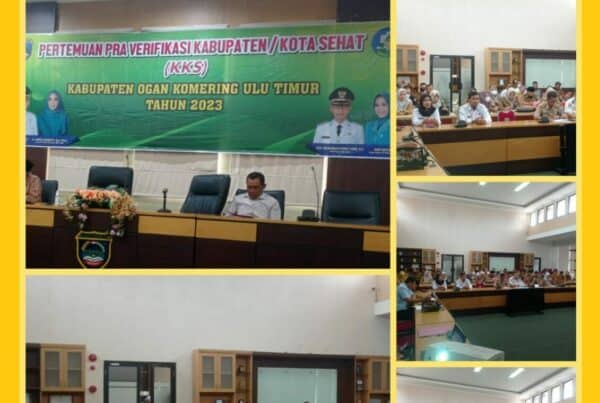 Pertemuan Pra Verifikasi Kabupaten / Kota Sehat (KKS)