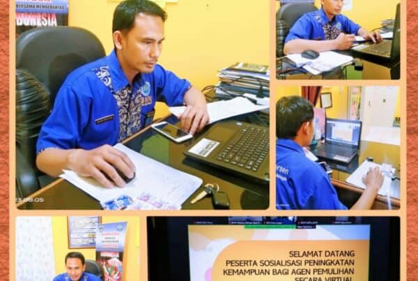 Sosialisasi Peningkatan Kemampuan Bagi Agen Pemulihan Secara Virtual