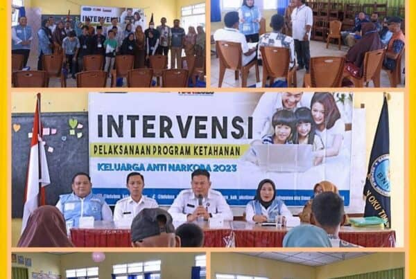 Intervensi Pelaksanaan Program Ketahanan Keluarga Anti Narkoba Sesi Ke-1