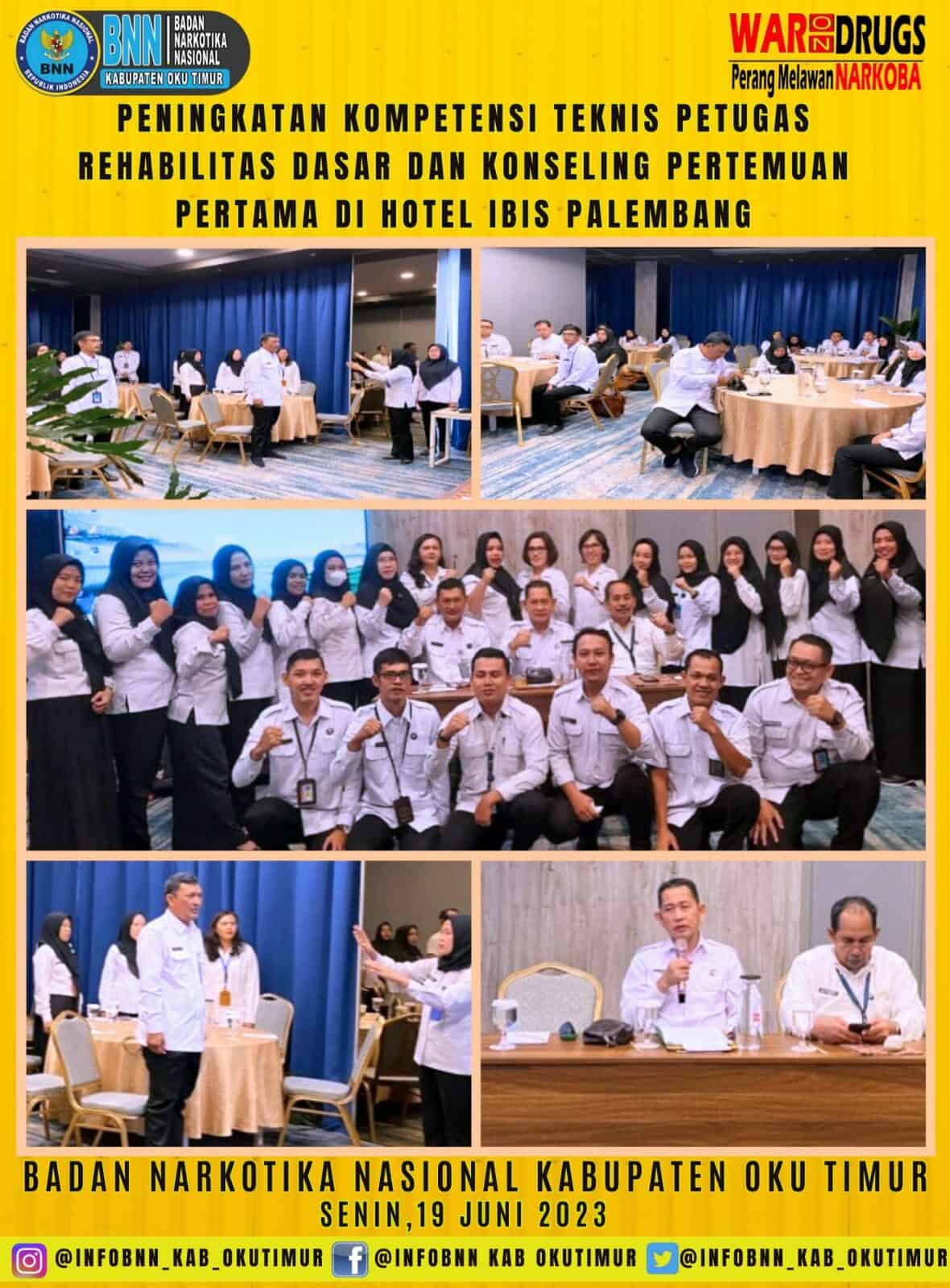 Pembukaan Pelatihan Rehabilitasi Dasar dan Konseling Pembukaan Pelatihan Rehabilitasi Dasar Dan Konseling