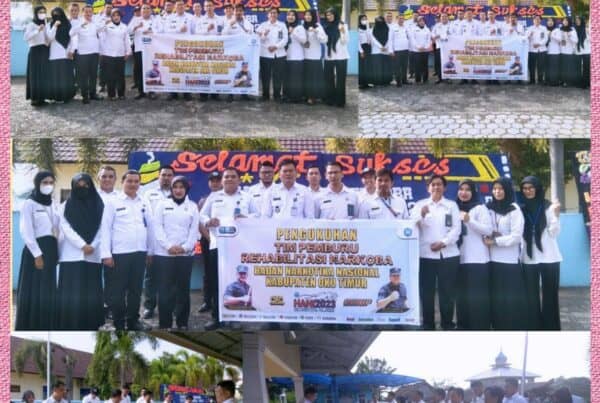Apel Pagi dan Pengukuhan Tim Pemburu Rehab Apel Pagi dan Pengukuhan Tim Pemburu Rehab