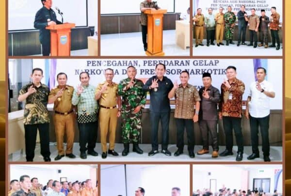 Kunker Kepala BNNP Sumsel di Kabupaten OKU Selatan