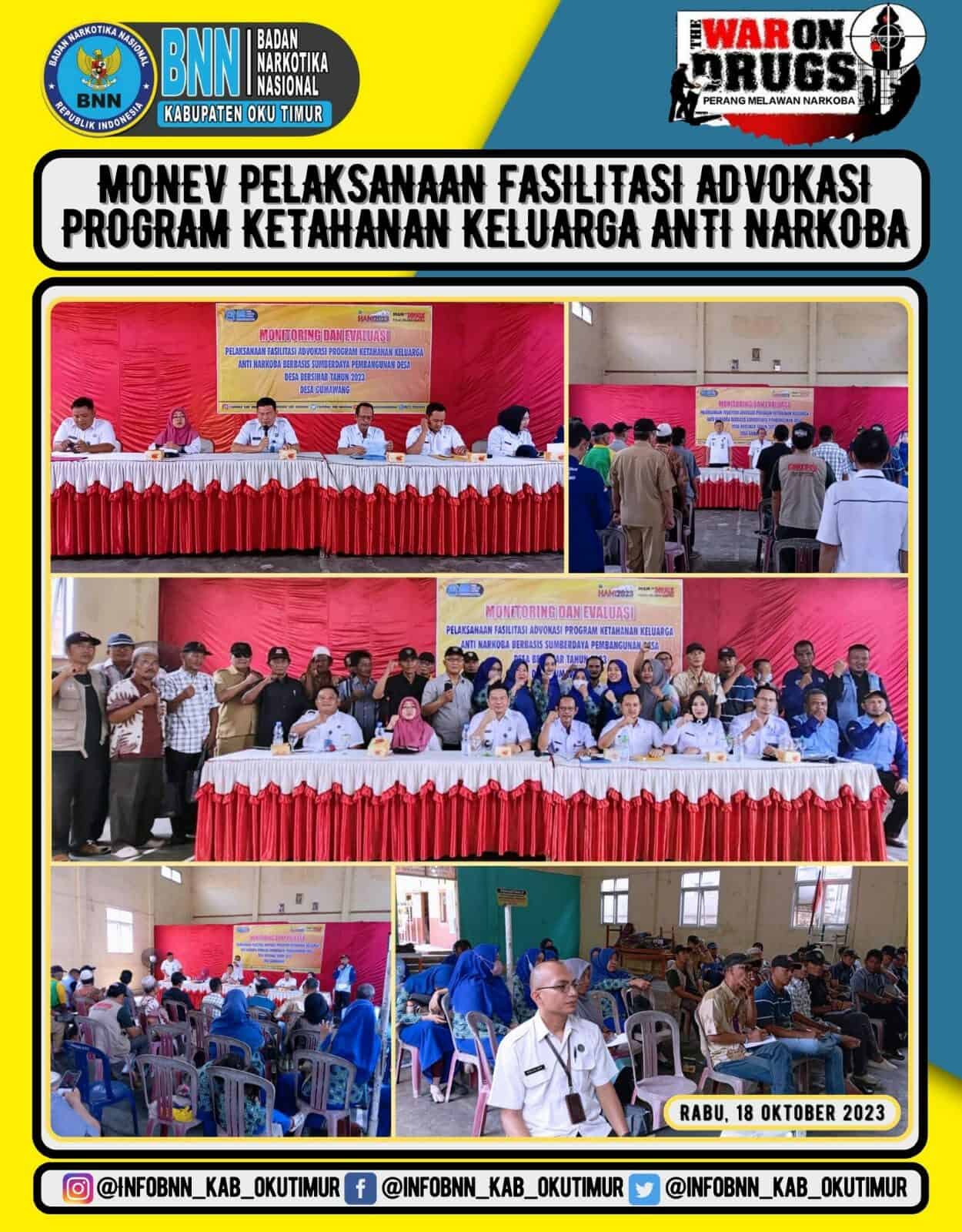 Monev Program Ketahanan Keluarga Anti Narkoba Monev Program Ketahanan Keluarga Anti Narkoba