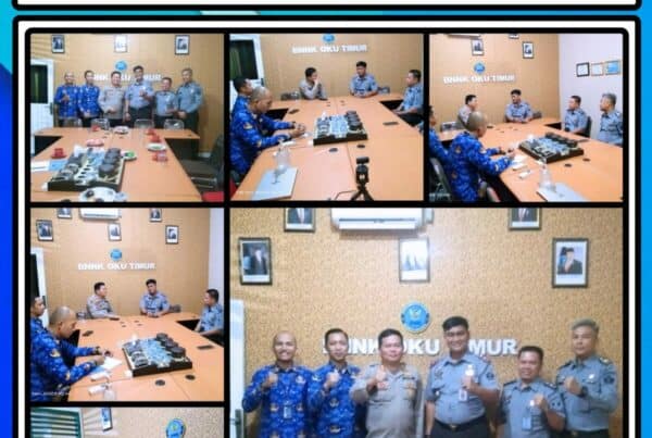 Kunker Karutan Baturaja di BNNK OKU Timur