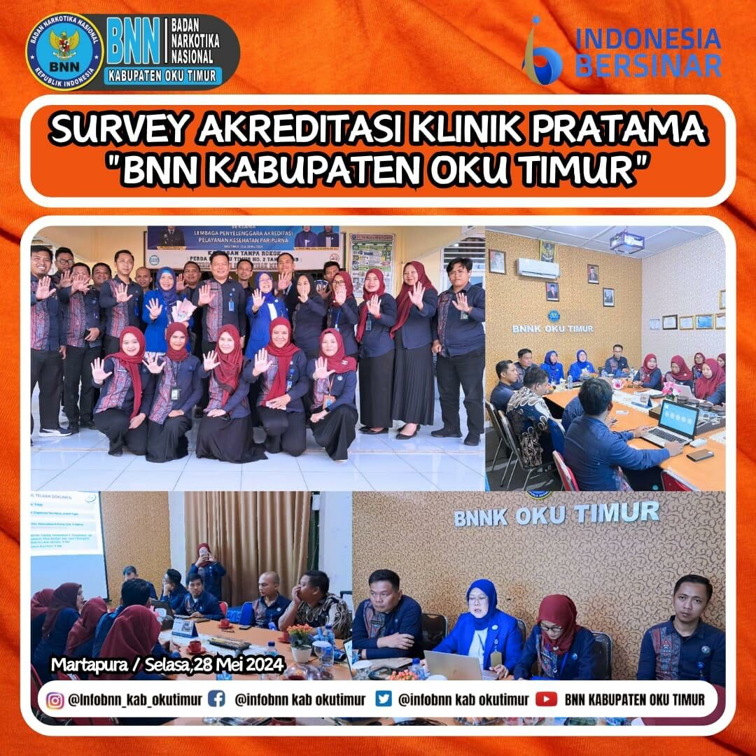 Akreditasi Klinik Pratama BNNK OKU Timur Oleh Lembaga LPA-PKP Akreditasi Klinik Pratama BNNK OKU Timur Oleh Lembaga LPA-PKP