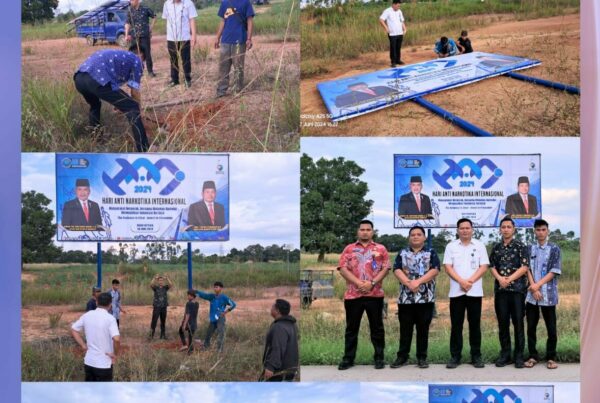 Pemasangan Media Luar Ruang Baliho Di Wilayah Martapura