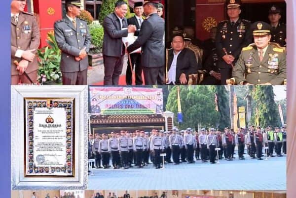 Menghadiri Undangan Upacara HUT Bhayangkara Ke-78 di Mapolres OKU Timur Mengahadiri Undangan Upacara HUT Bhayangkara Ke-78 di Mapolres OKU Timur
