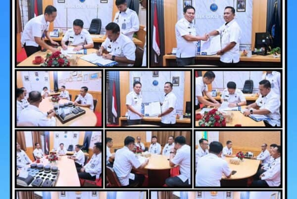 Penandatanganan MOU BNNK OKU Timur dan Lapas Kelas II B Muara Dua Koordinasi Dan Penandatanganan MOU Lapas Kelas II B Muara Dua dengan BNNK OKU Timur